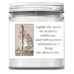 Ace of Wands Tarot Candle