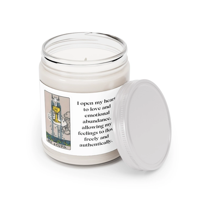 Additional Image for Ace of Cups Tarot Candle