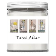 Tarot Altar Tarot Spell Candle