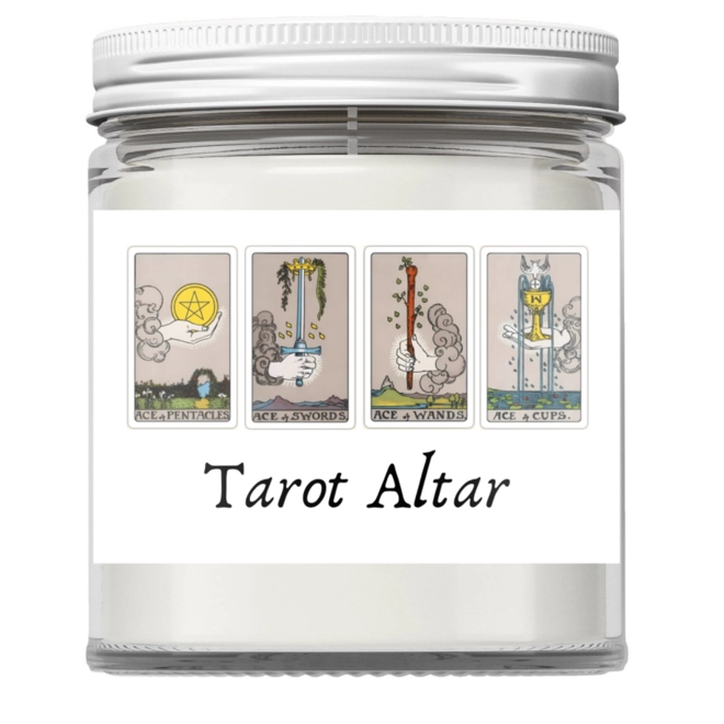 product Image for Tarot Altar Tarot Spell Candle