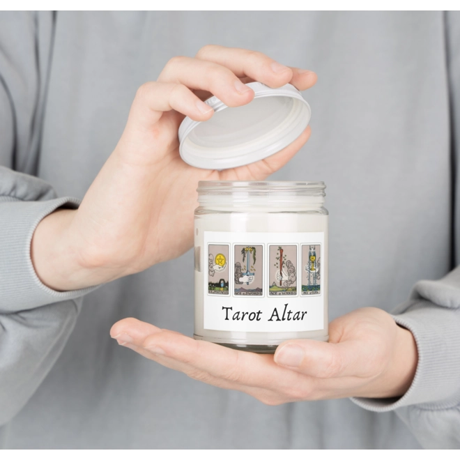 Additional Image for Tarot Altar Tarot Spell Candle
