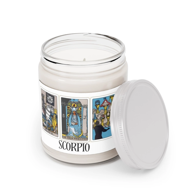 Additional Image for Scorpio Tarot Candle
