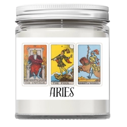 Aries Tarot Candle