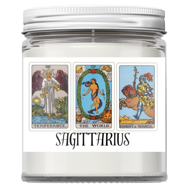 product Image for Sagittarius Tarot Candle