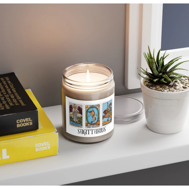 Additional Image for Sagittarius Tarot Candle