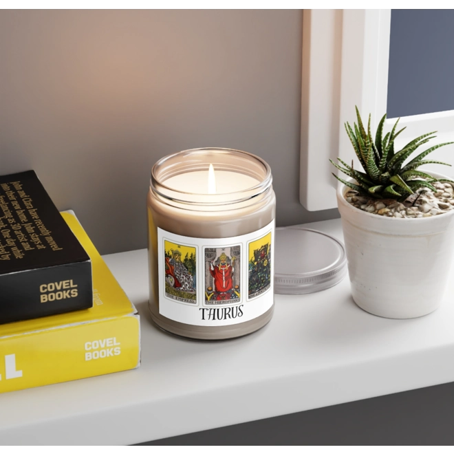Additional Image for Taurus Tarot Candle