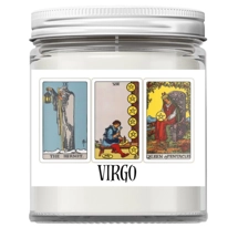 Virgo Tarot Candle