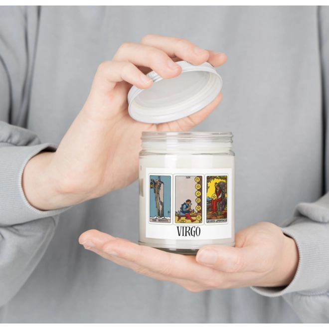 Additional Image for Virgo Tarot Candle