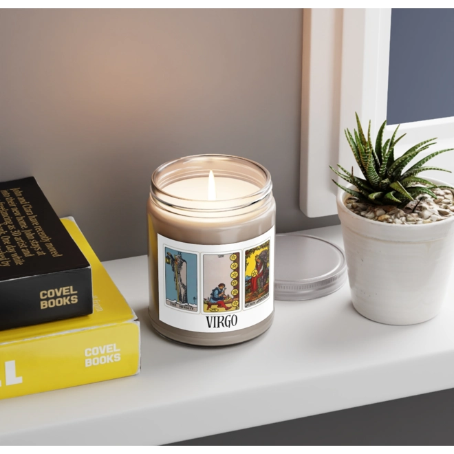Additional Image for Virgo Tarot Candle