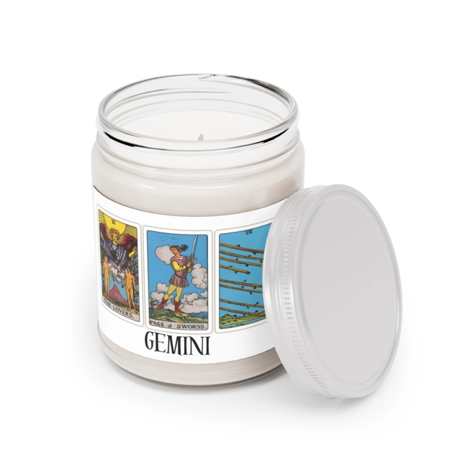 Additional Image for Gemini Tarot Candle