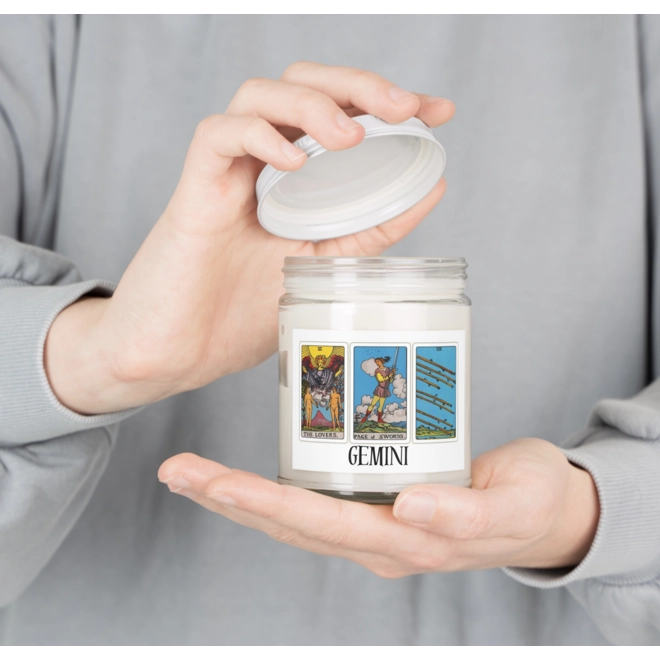 Additional Image for Gemini Tarot Candle
