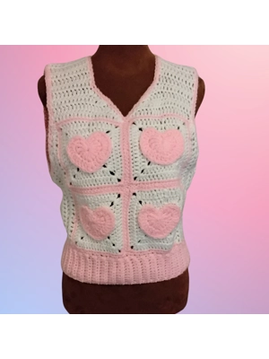 Pink and White Valentin..