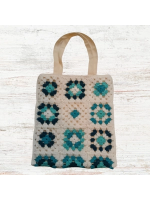 Teal Canvas Lined With ..