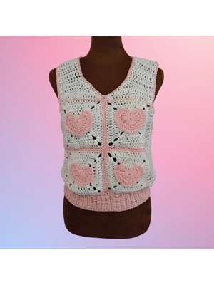 Pink and White Valentin..