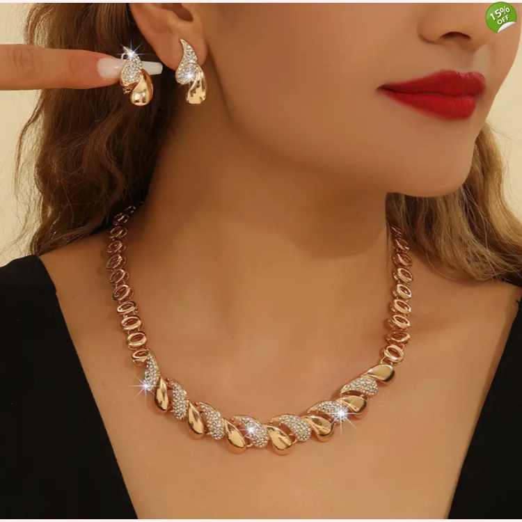 Elegant Zinc Alloy Jewelry S..
