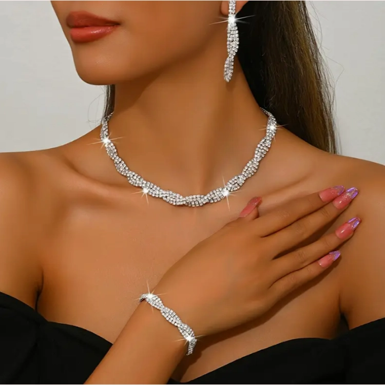 Stylish Bridal Necklace Earr.. Stylish Bridal Necklace Earr..