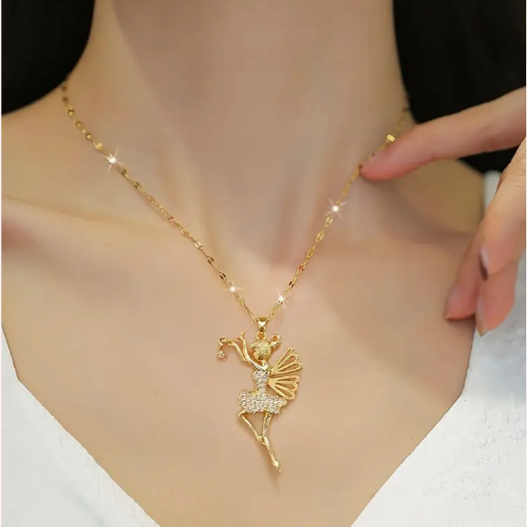 Elegant Ballet Dancer Pendan.. Elegant Ballet Dancer Pendan..