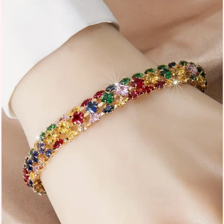 Elegant Boho-Chic Multicolor..