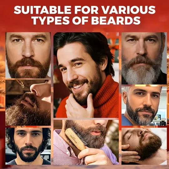D & D Beard Care Essentials Bundle – 7‑Piece Grooming Set