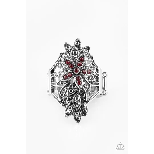 Formal Floral - Red