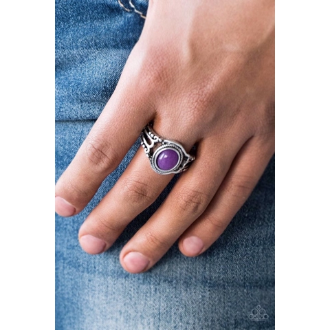 Peacefully Peaceful - Purple