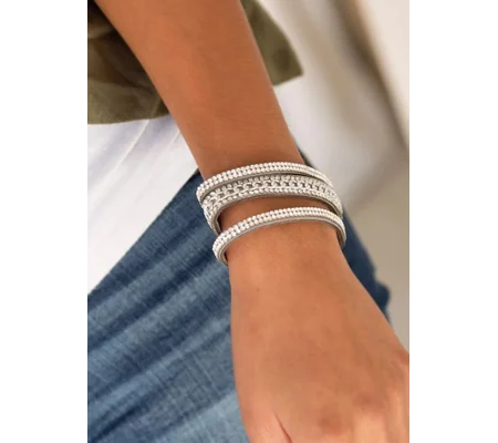 Rollin In Rhinestones - Silver