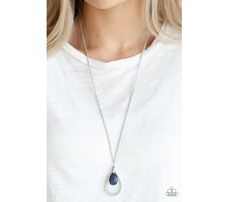 Teardrop Tranquility - Blue