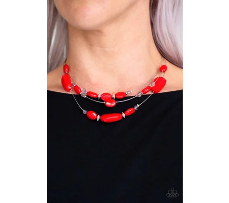 Radiant Reflections - Red