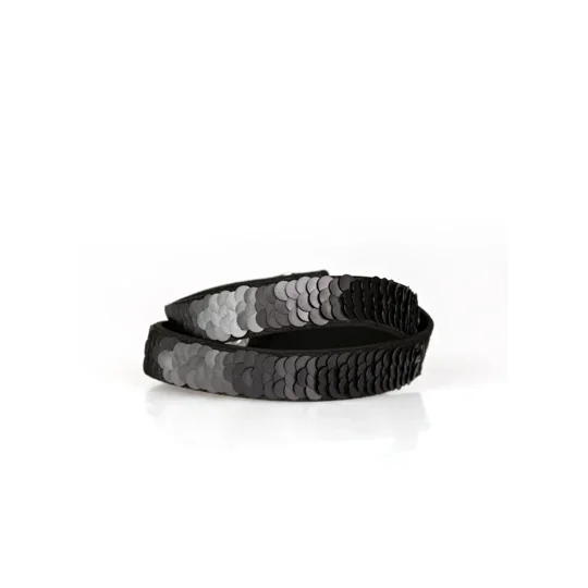 Under The SEQUINS - Silver & Black