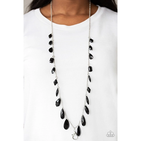 GLOW And Steady Wins The Race - Black Lanyard