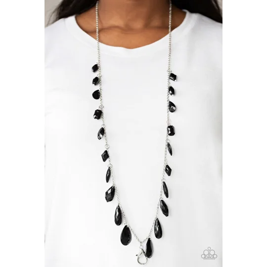 GLOW And Steady Wins The Race - Black Lanyard