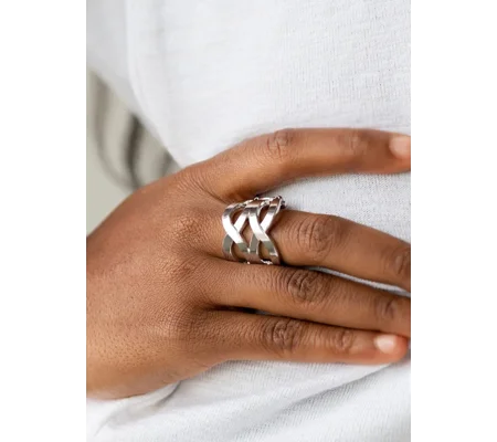Cross Your Fingers - Silver