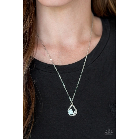 Serene Spring Showers - Blue