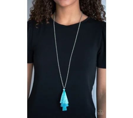 Triple The Tassel - Blue