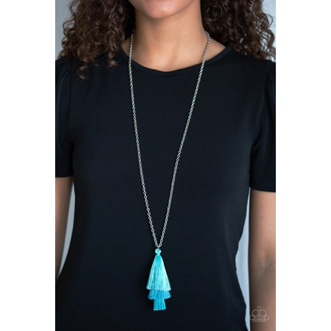 Triple The Tassel - Blue