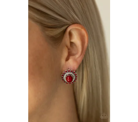 Floral Flamboyance - Red