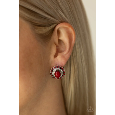 Floral Flamboyance - Red