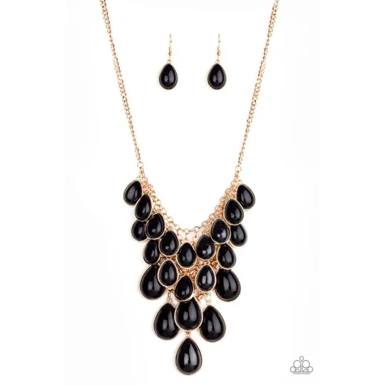 Shop Til You TEARDROP - Black