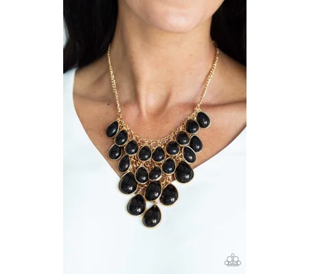 Shop Til You TEARDROP - Black