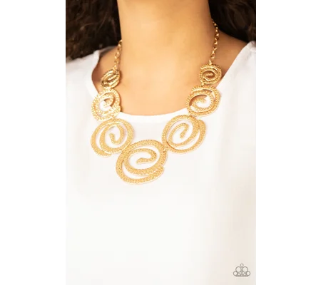 Statement Swirl - Gold