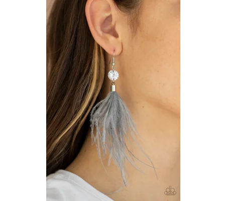 Feathered Flamboyance - Silver