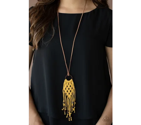 Its Beyond MACRAME- Yellow