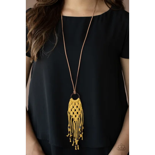 Its Beyond MACRAME- Yellow