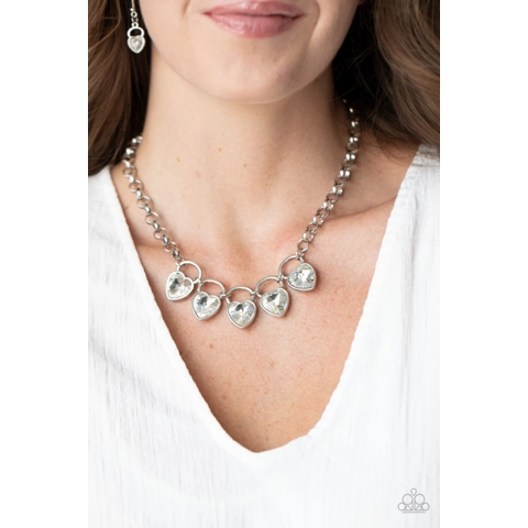 HEART On Your Heels - White