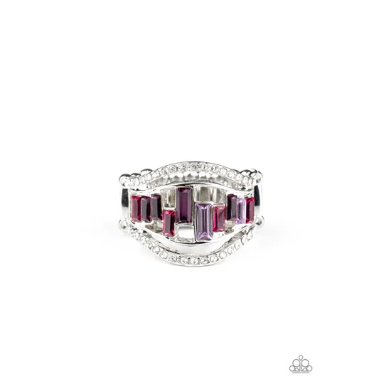 Treasure Chest Charm - Purple