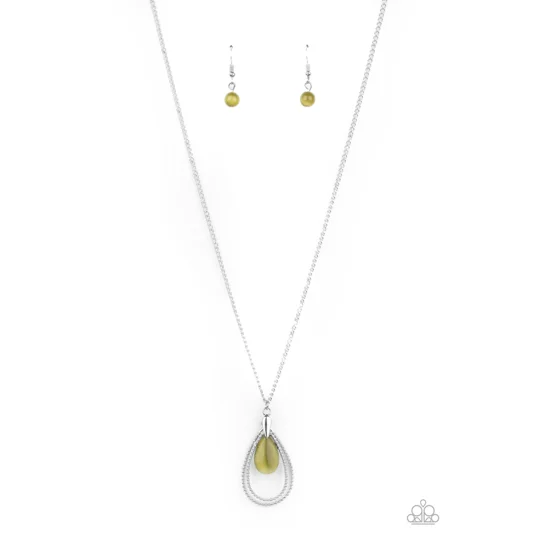 Teardrop Tranquility - Green