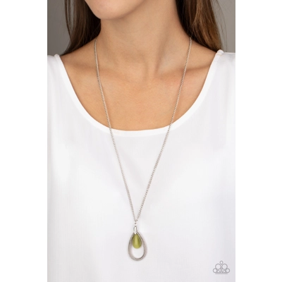 Teardrop Tranquility - Green Teardrop Tranquility - Green