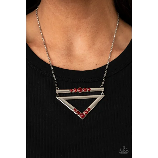 Triangulated Twinkle - Red