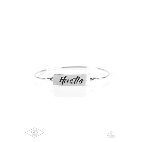Hustle Hard - Silver