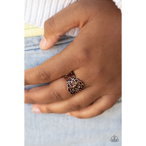 Fanciful Flower Gardens - Copper